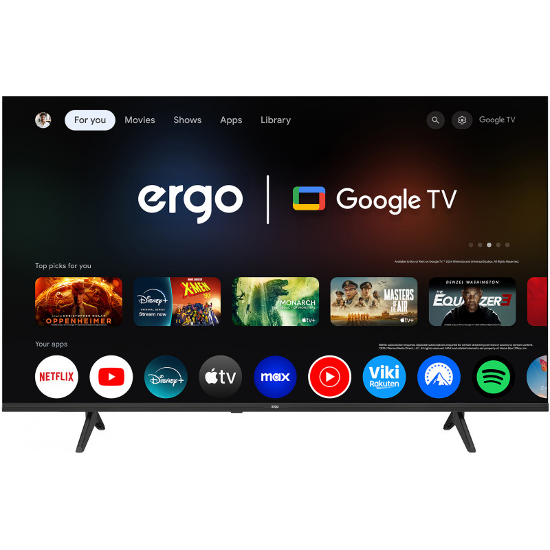 Телевізор ERGO 65JUQ7500 рідкокристалічний