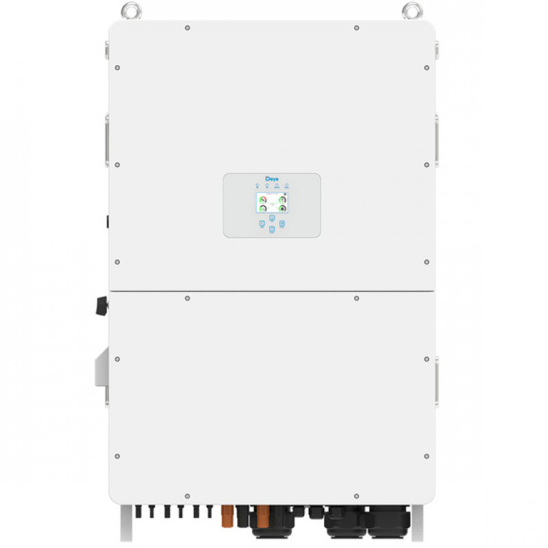 Гібридний інвертор DEYE HV-battery 125KW 10 MPPT Wi-Fi 220/380V SUN-125K-SG02HP3-EU-GM10