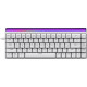 Дротова механічна клавіатура Ajazz NK68 Red switches White (NK68-R-W)
