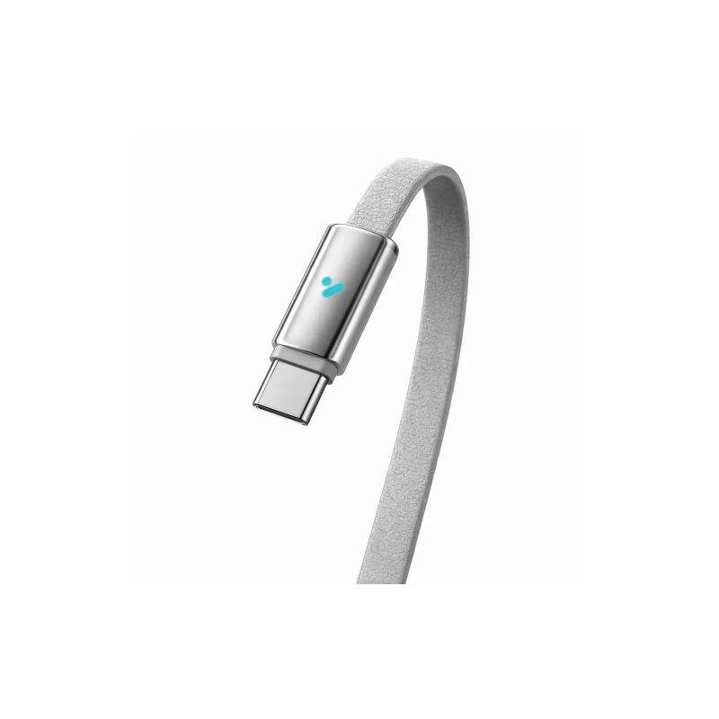 Кабель Colorway Type-C - Type-C (ultra-thin) (PD Fast Charging 100W) 5А 1м CW-CBPDCC100-GR