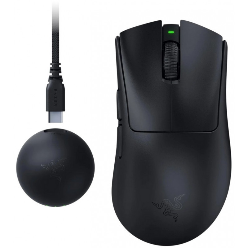 Миша Razer DeathAdder V4 Pro Gen-2, USB-A/WL, чорний RZ01-05330100-R3G1