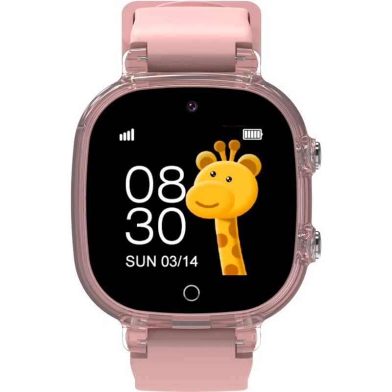 Дитячий смарт годинник Gelius Summer (GP-PK009) з GPS/4G/ESIM Pink