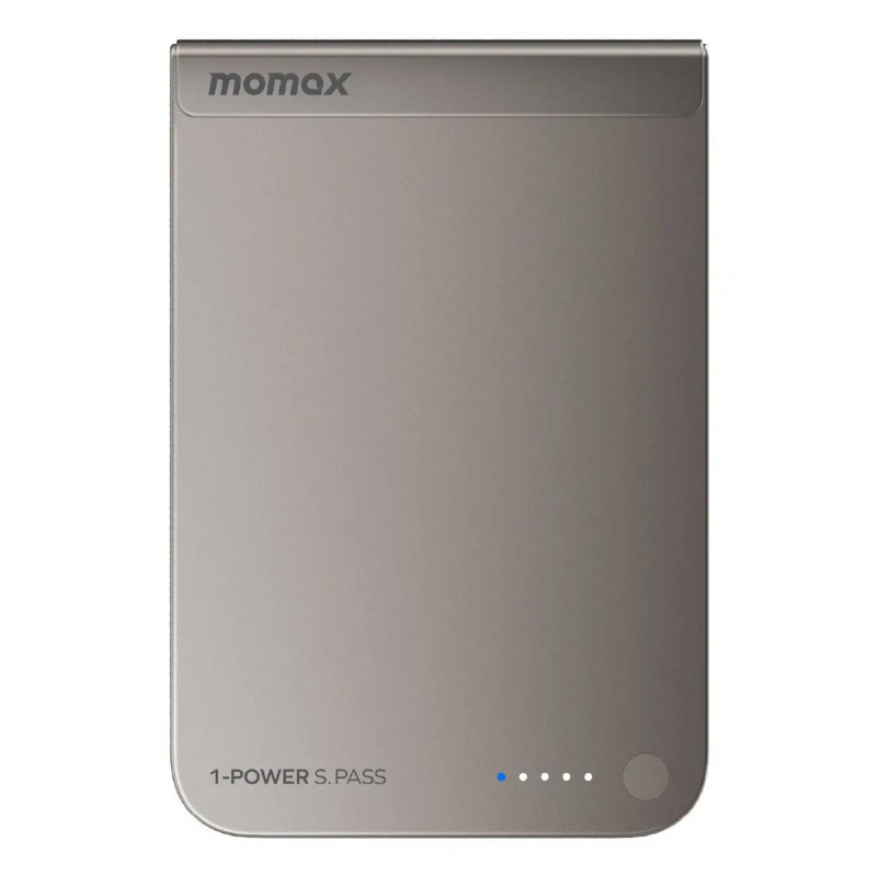 Портативний зарядний пристрій MOMAX WRL 10000MAH TITANIUM IP162Q2L