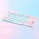 Клавіатура механічна GravaStar Mercury K1 Lite 80keys, BT/WL/USB, Aurora Mist GSK1LITE_PM_MINT