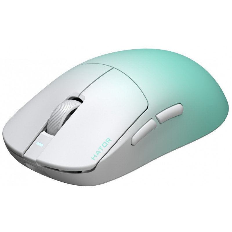 Ігрова миша HATOR Quasar 3 ULTIMA 8K Wireless (HTM761) white/mint