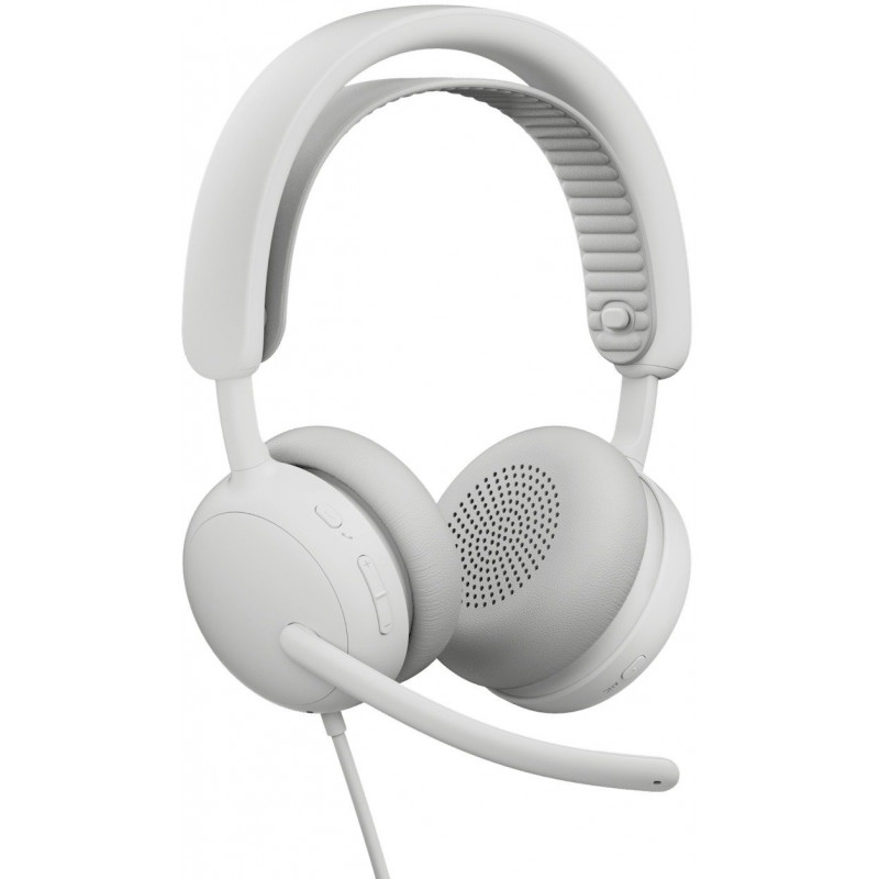 Навушники Logitech Zone Wired 2 USB White (981-001621)