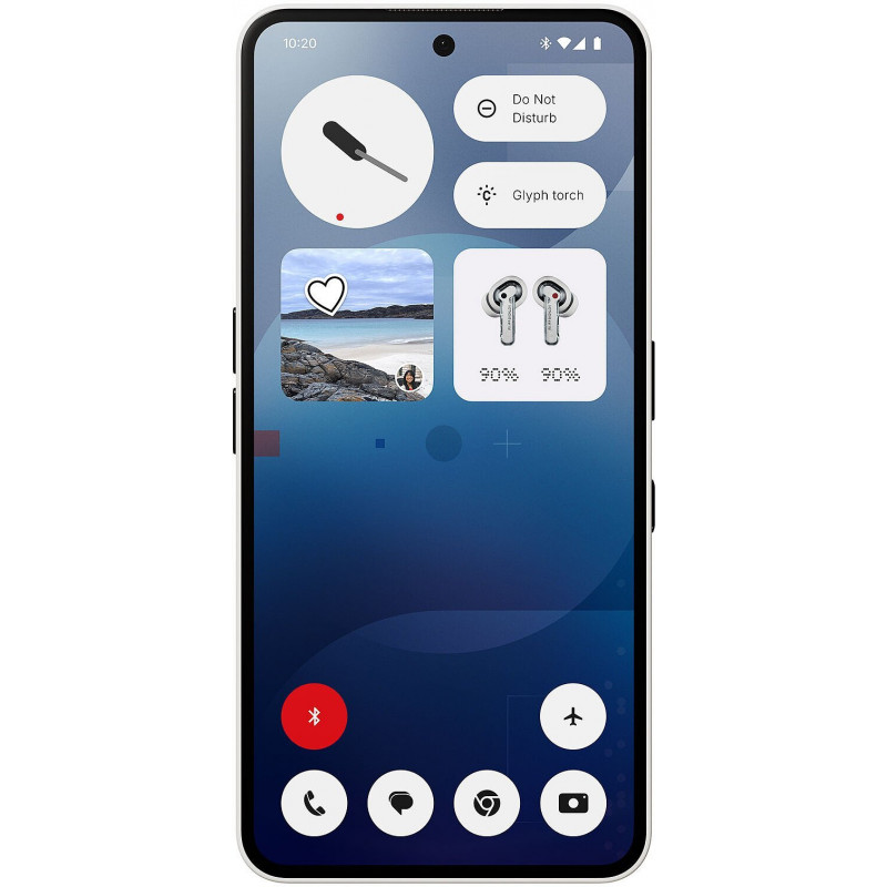 Смартфон Nothing Phone 8/128ГБ, 2SIM, білий 920020W