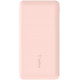 Акумулятор портативний літій-іонний Power Bank Belkin 10000мА·год, 15Вт, 2хUSB-A/USB-C, рожевий BPB0