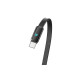 Кабель Colorway Type-C - Type-C (ultra-thin) (PD Fast Charging 100W) 5А 1м CW-CBPDCC100-BK