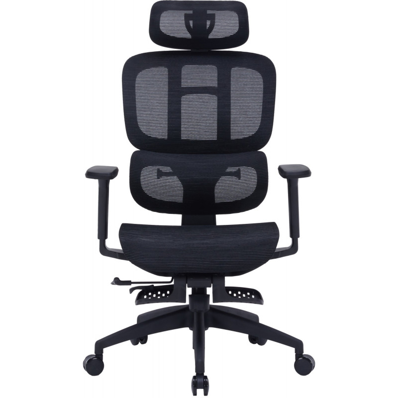 Крісло офісне OfficePro Skyline OC750-B-B-B