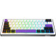 Клавіатура механічна HATOR Hellyberry HK60 White-Violet