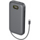 Акумулятор портативний Power Bank Belkin 27000мА·год, з інтегрованим кабелем USB-C, сірий BPB040HQCH