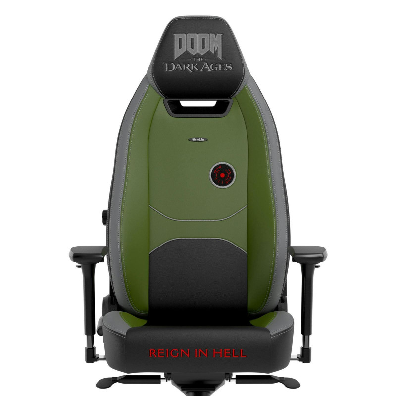Ігрове крісло Noblechairs LEGEND DOOM the Dark Ages, зелений NBL-LGD-PU-DDA