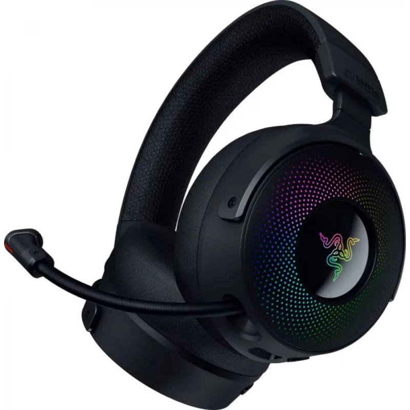 Гарнітура ігрова Razer Kraken V4 Pro, mini-jack/USB-A/BT/WL, RGB, чорний RZ04-05160100-R3M1