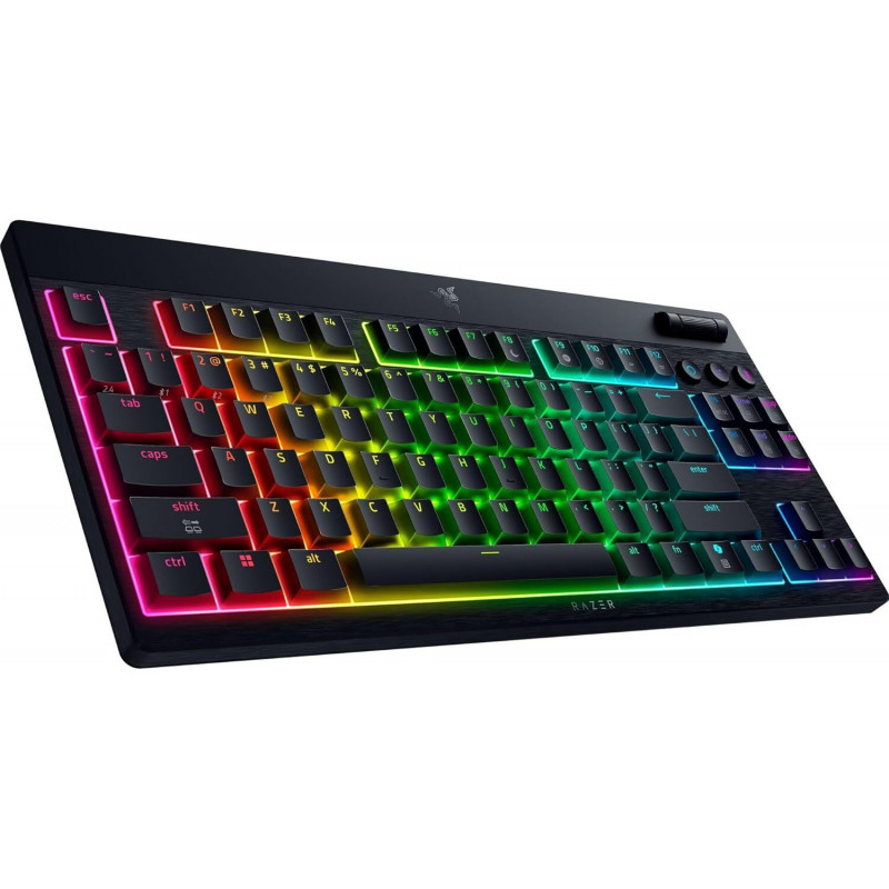 Клавіатура механічна RAZER BlackWidow V4 Low-Profile, TKL, Yellow switch (RZ03-05450100-R3M1)
