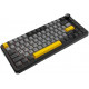 Ігрова клавіатура Ajazz AK820 MAX Magnetic switches-Black-Gray-Yellow-RGB AK820MAX-WM-BGY