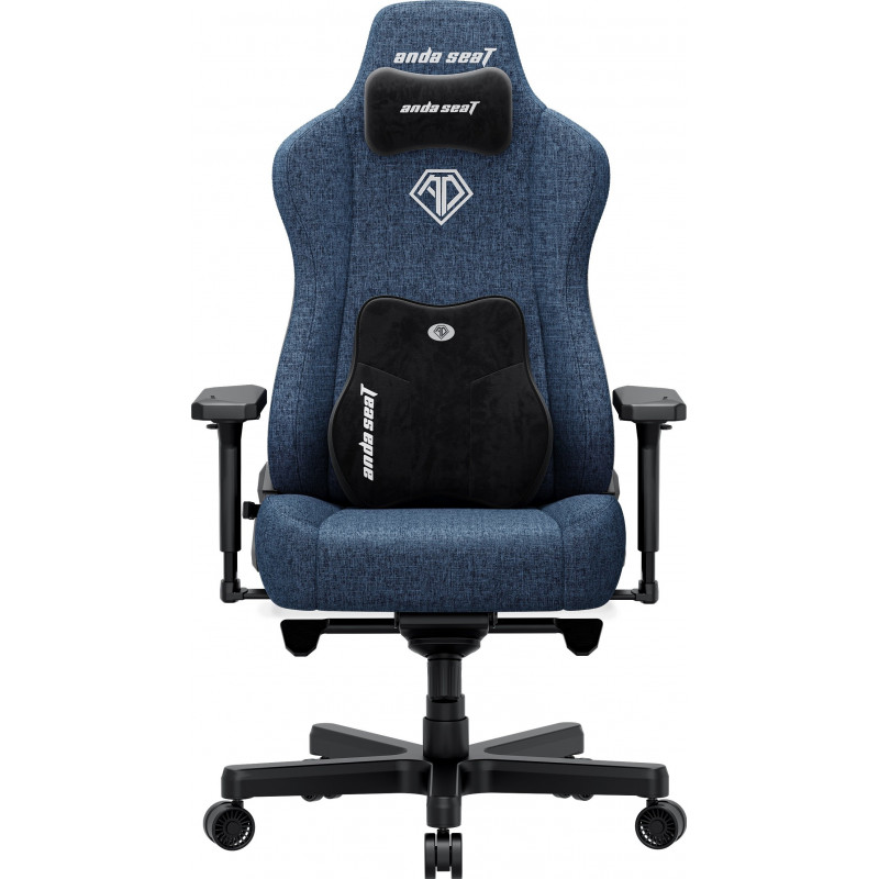 Крісло ігрове Anda Seat Kaiser 3E XL Dark Blue Fabric AD23YC-XL-09-S-CF-S01