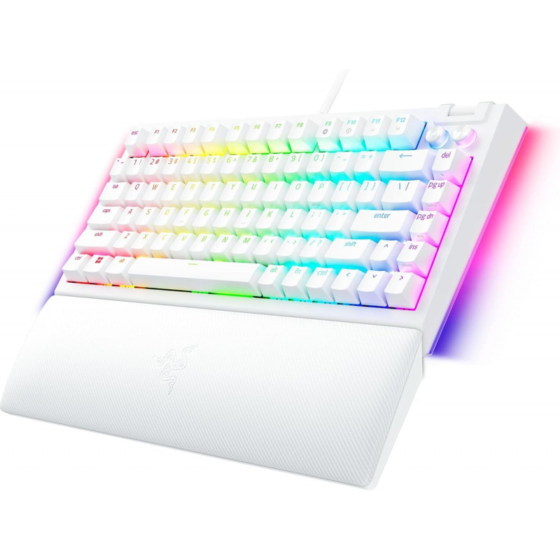 Клавіатура механічна RAZER BlackWidow V4 75%, White (RZ03-05001700-R3M1)