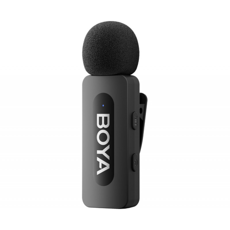 Бездротовий петличний мікрофон BOYA BY-V10 Type-C Black