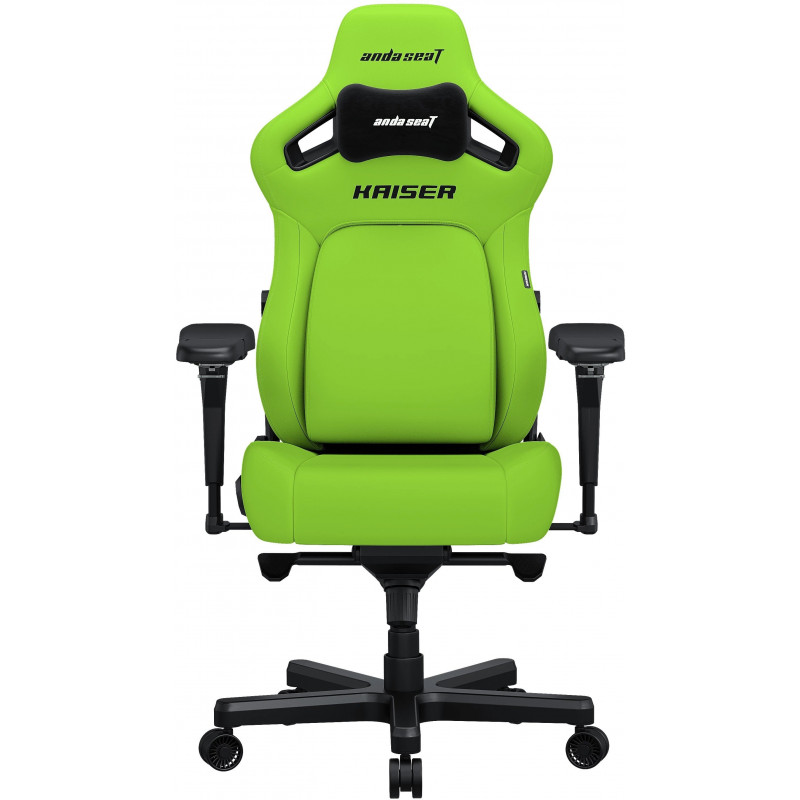 Крісло ігрове Anda Seat Kaiser 4 Bright Green PVC Size XL AD12YDDC-XLL-20-C-PV/C-01
