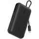 Акумулятор портативний Power Bank Belkin 10000мА·год, з інтегрованим кабелем USB-C, чорний BPB029HQB