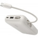 Акумулятор портативний Power Bank Belkin 10000мА·год, з інтегрованим кабелем USB-C, пісочний BPB029H