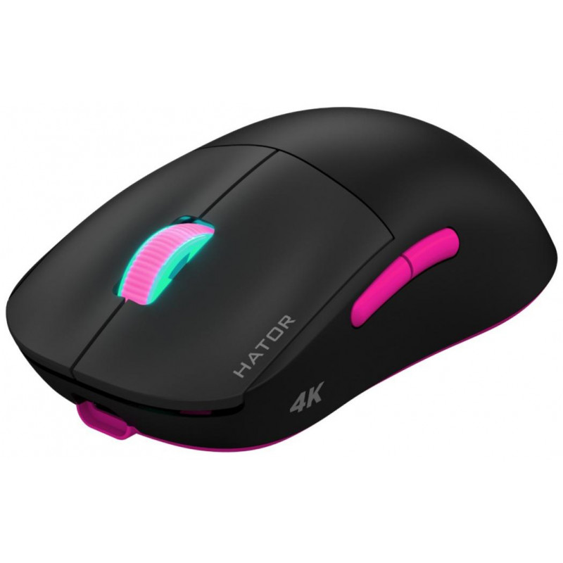 Ігрова миша HATOR Quasar 2 ULTRA 4K wireless (HTM570BP) black/pink