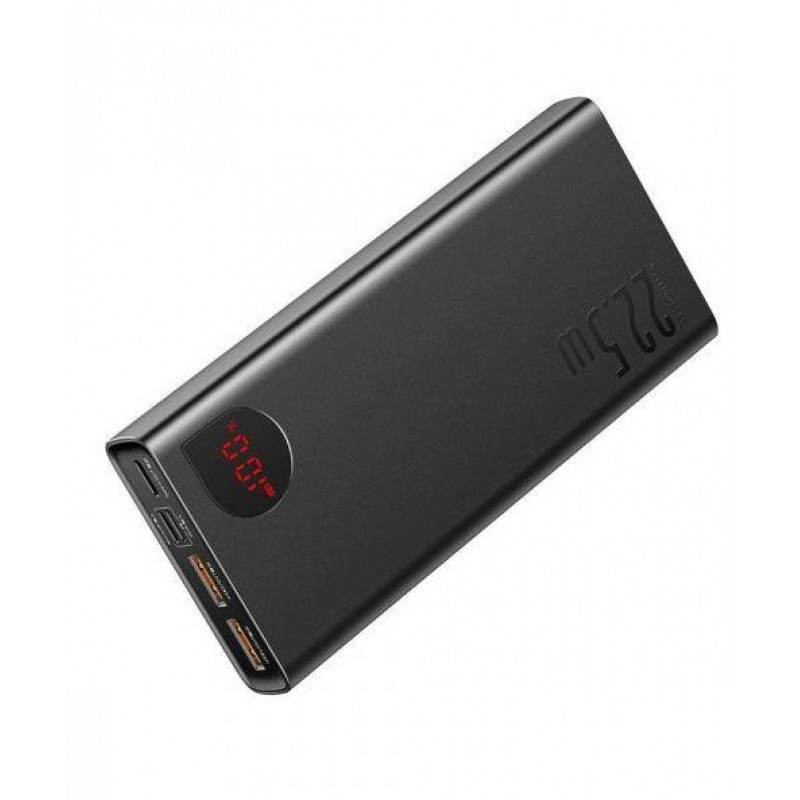 Power Bank Baseus Adaman Metal Digital Display QC 20000 mAh 22.5W (PPAD000101) Black