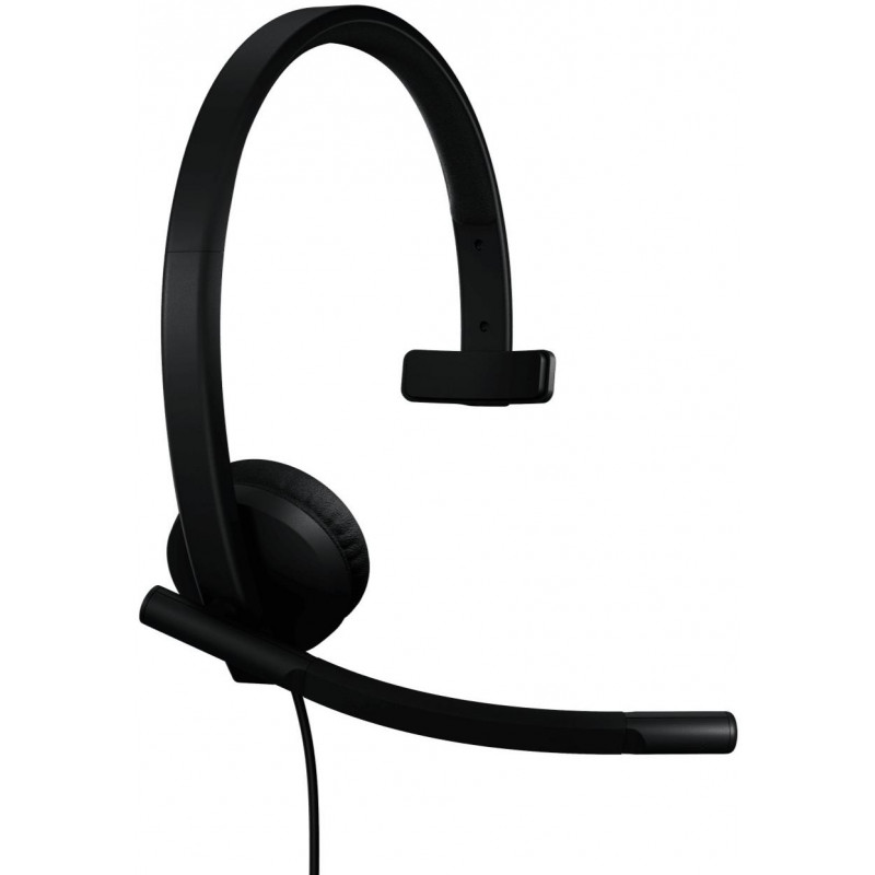 Навушники Logitech H570e Corded Mono USB Teams version Black (981-001427)
