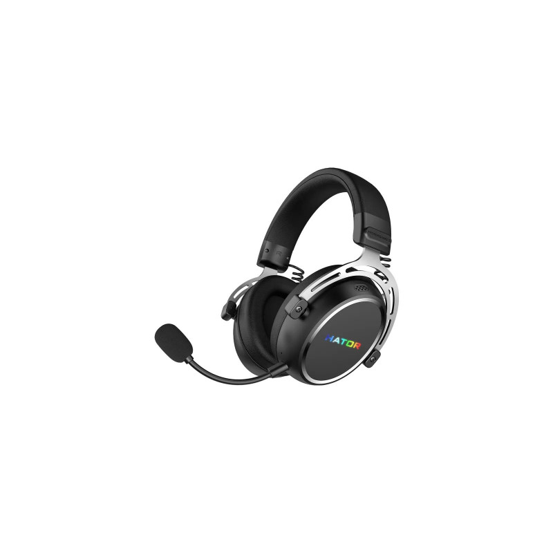 Ігрова гарнітура HATOR HYPERGANG 3 Hi-Res (ESH55) wireless black, SyncHUB connection