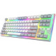 Клавіатура механічна HATOR Gravity TKL orange (HTK561) white, US Layout