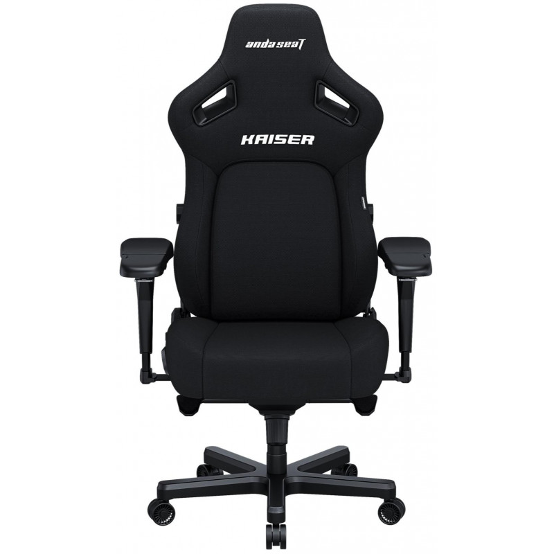 Крісло ігрове Anda Seat Kaiser 4 Black Fabric Size XL AD12YDDC-XLL-20-B-CF