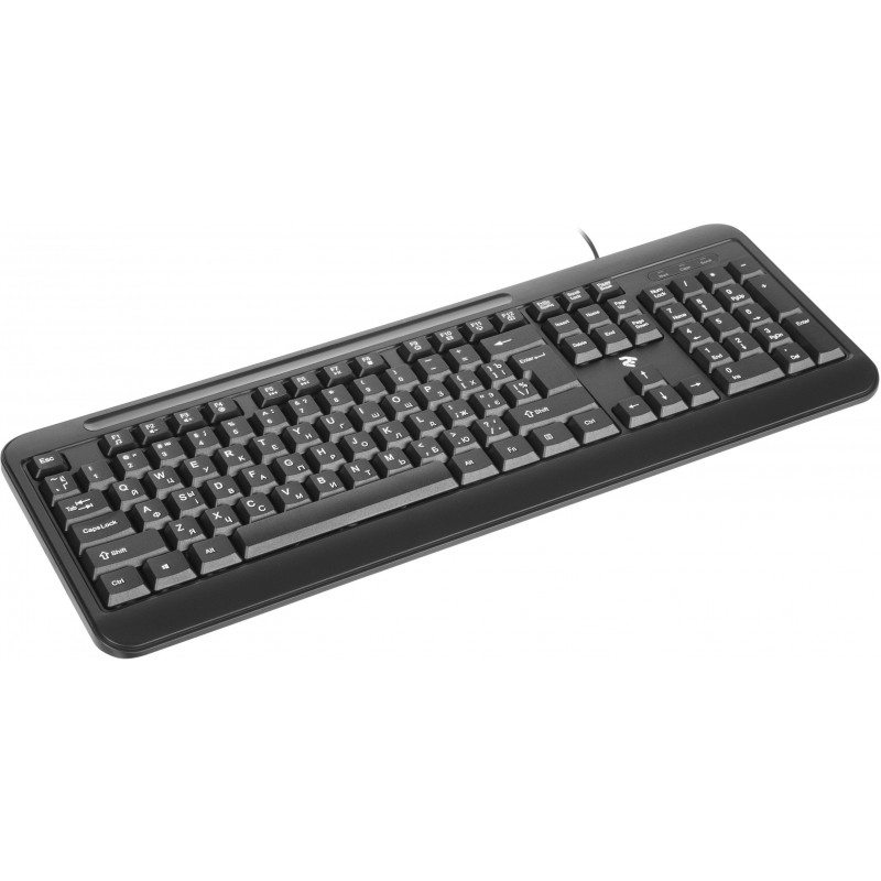 Клавіатура 2E KM1040 104key, USB-A, EN/UK, чорний 2E-KM1040UB_UA