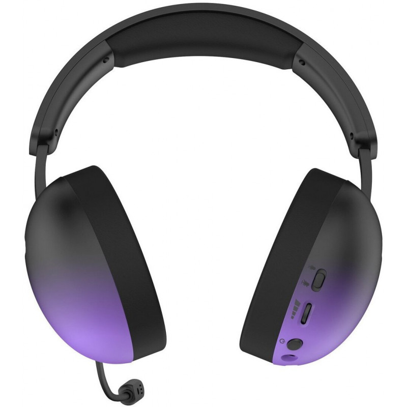 Ігрова гарнітура HATOR Hellyberry HH30 PRO wireless (HH30_PRO_wireless_BV) black-violet gradient