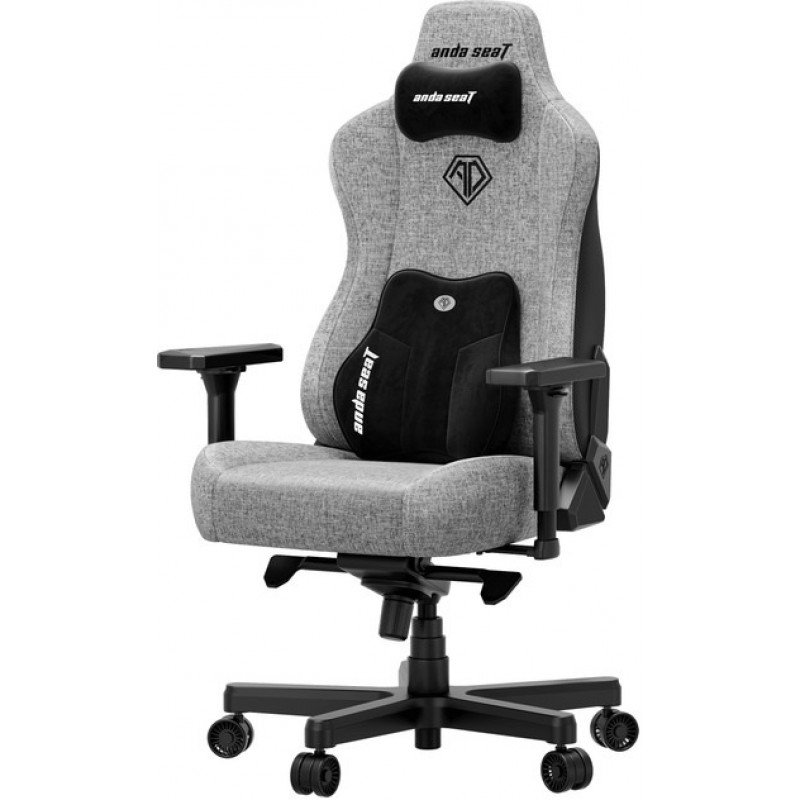 Крісло ігрове Anda Seat Kaiser 3E Grey Fabric Size XL AD23YC-XL-09-G-CF-G01