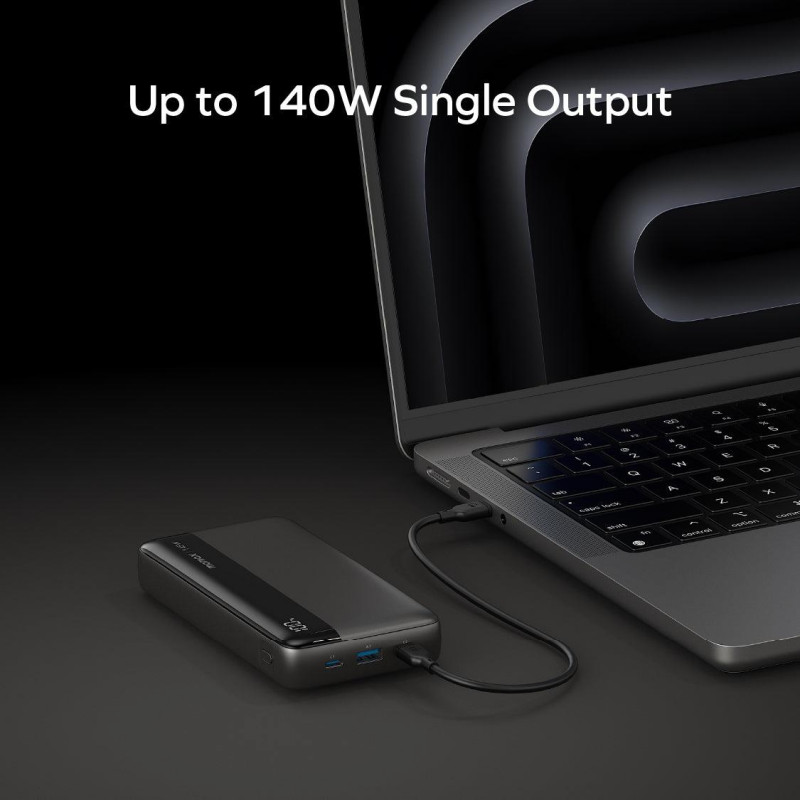 Портативний зарядний пристрій MOMAX USB-C 25000MAH BLACK IP150D