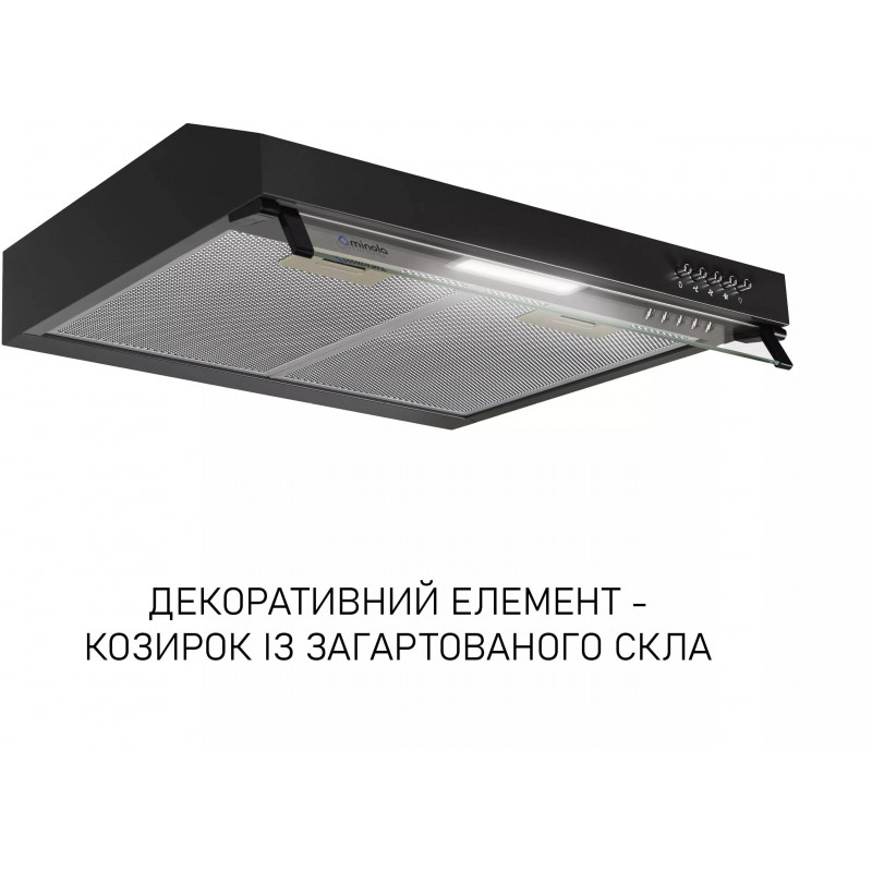 Витяжка Minola HPL 622 BL