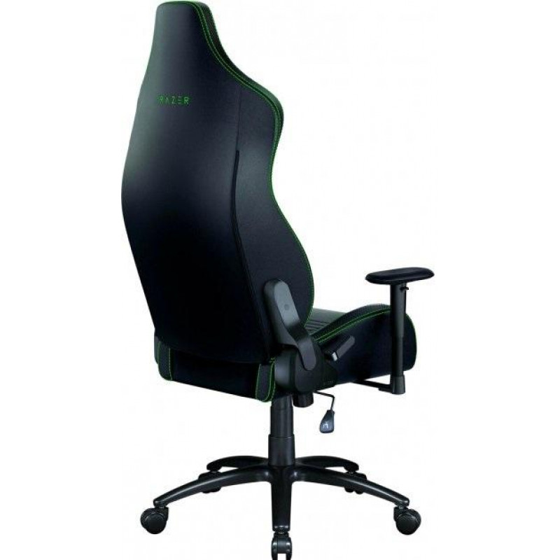 Крісло Razer Enki X ПУ шкіра, 2D-Armrests, чорно-зелений RZ38-03880100-R3G1