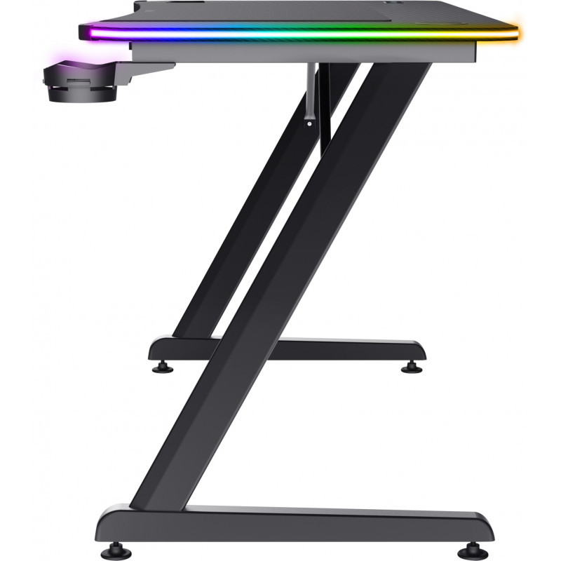 Стіл Trust GXT 710 Luminus Pro RGB, чорний 25419_TRUST