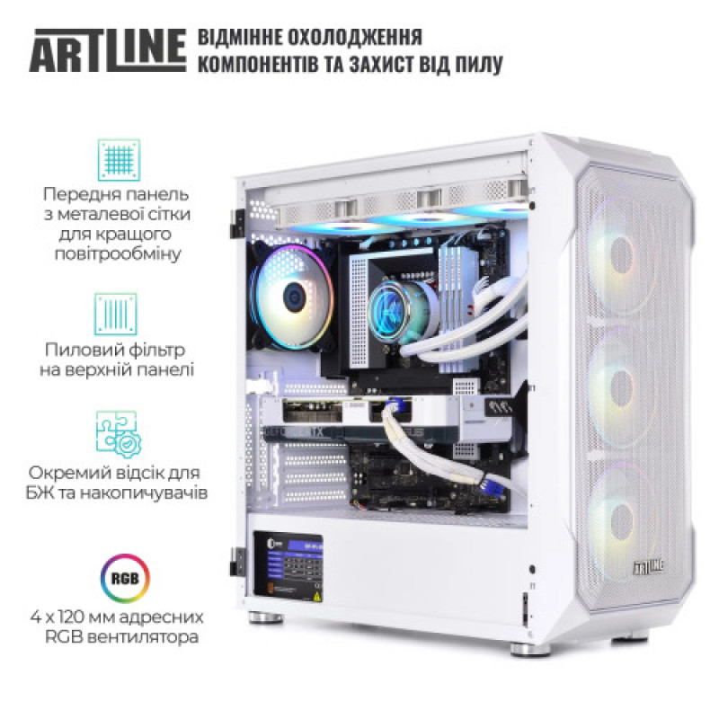 Комп'ютер ARTLINE Overlord X99WHITE (X99WHITEv91)
