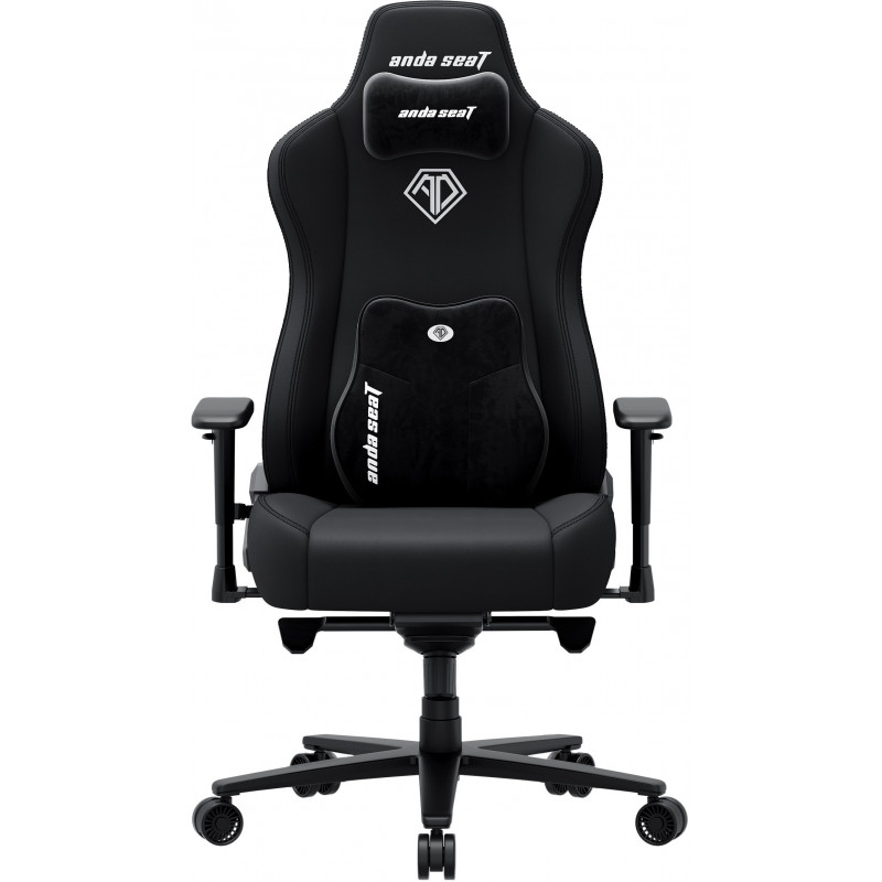 Крісло ігрове Anda Seat Novis Plus Fabric Black Size XL AD23YC-XL-01-B-F-B04
