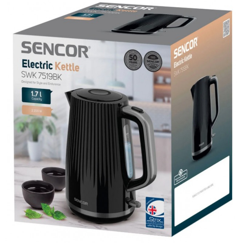 Електрочайник SENCOR SWK 7519BK