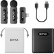Бездротовий петличний мікрофон BOYA BY-V30 Type-C Black