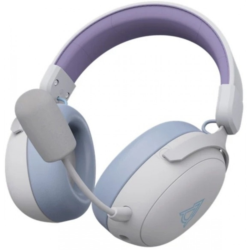Бездротова ігрова гарнітура Ajazz AHM08 MAX Purple White Blue (AHM08-MAX-PWB)