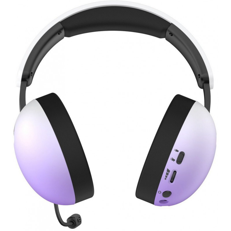 Ігрова гарнітура HATOR Hellyberry HH30 PRO wireless (HH30_PRO_wireless_WV) white-violet gradient