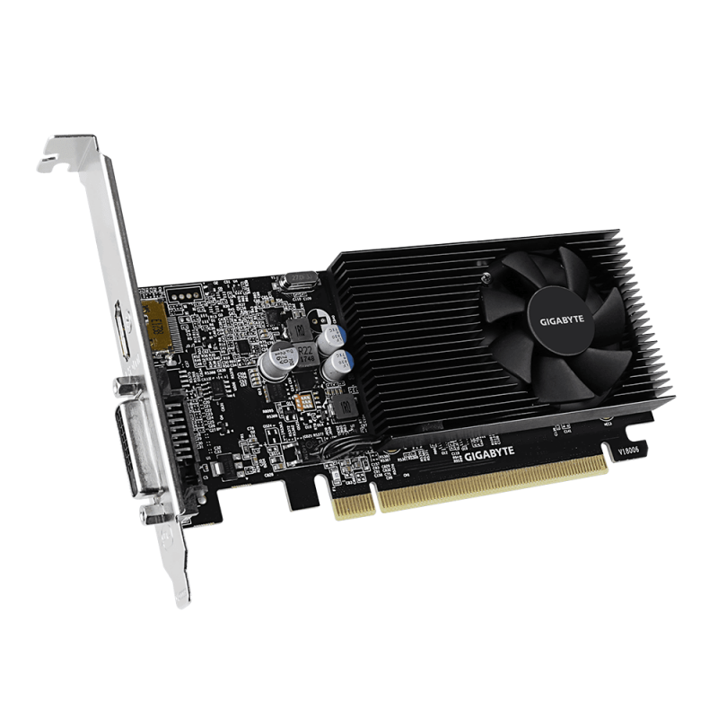 Відеокарта GIGABYTE Nvidia GeForce GT1030 LP 2GB D4 (GV-N1030D4-2GL)