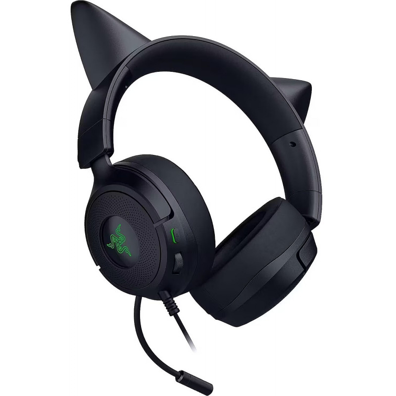 Гарнітура Razer Kraken Kitty V3 X, mini-jack, 1.3м, чорний RZ04-05350200-R3M1