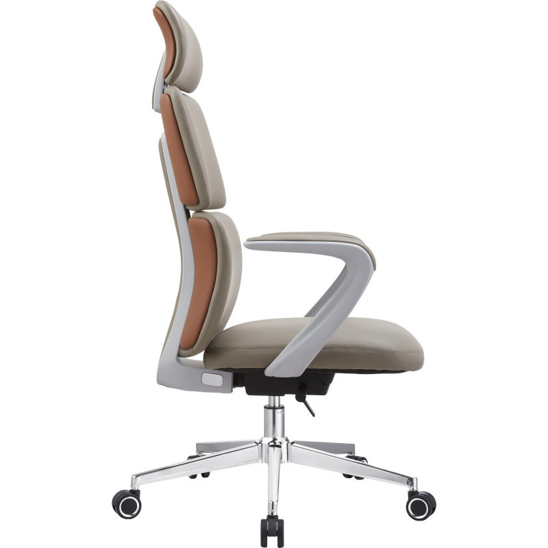 Крісло офісне OfficePro Delicate OC690BE Beige PVC