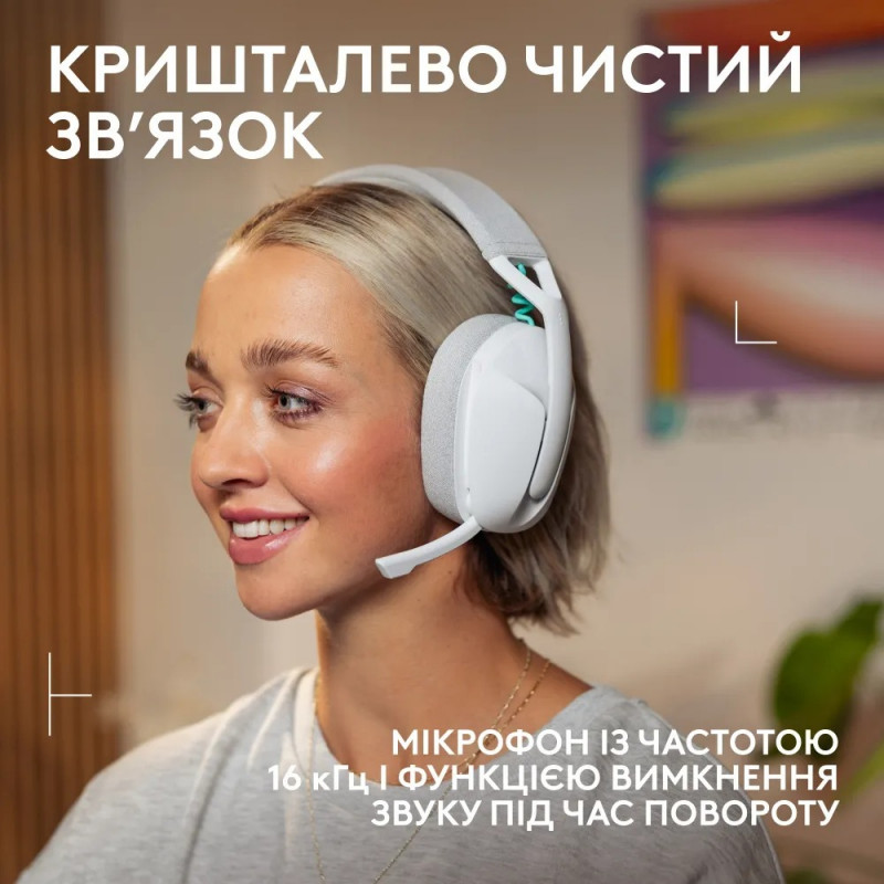 Навушники Logitech G321 Lightspeed Wireless White (981-001569)