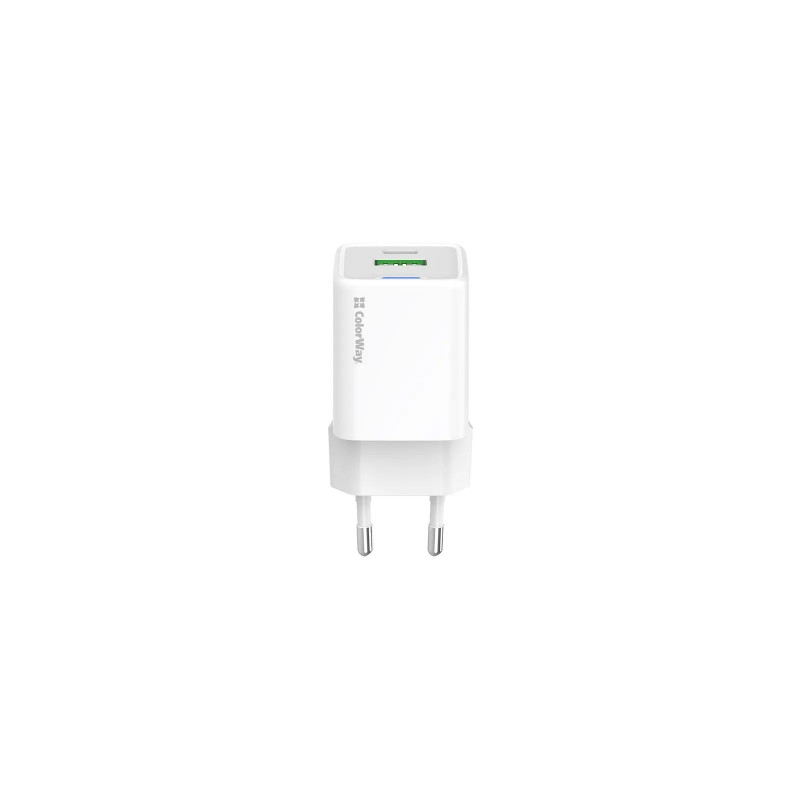 Зарядний пристрій Colorway GaN Mini 30W PD Port PPS USB (Type-C PD + USB QC4.0) біле